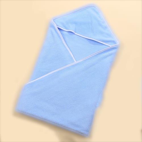 Hooded baby blanket swaddle bath towel blanket