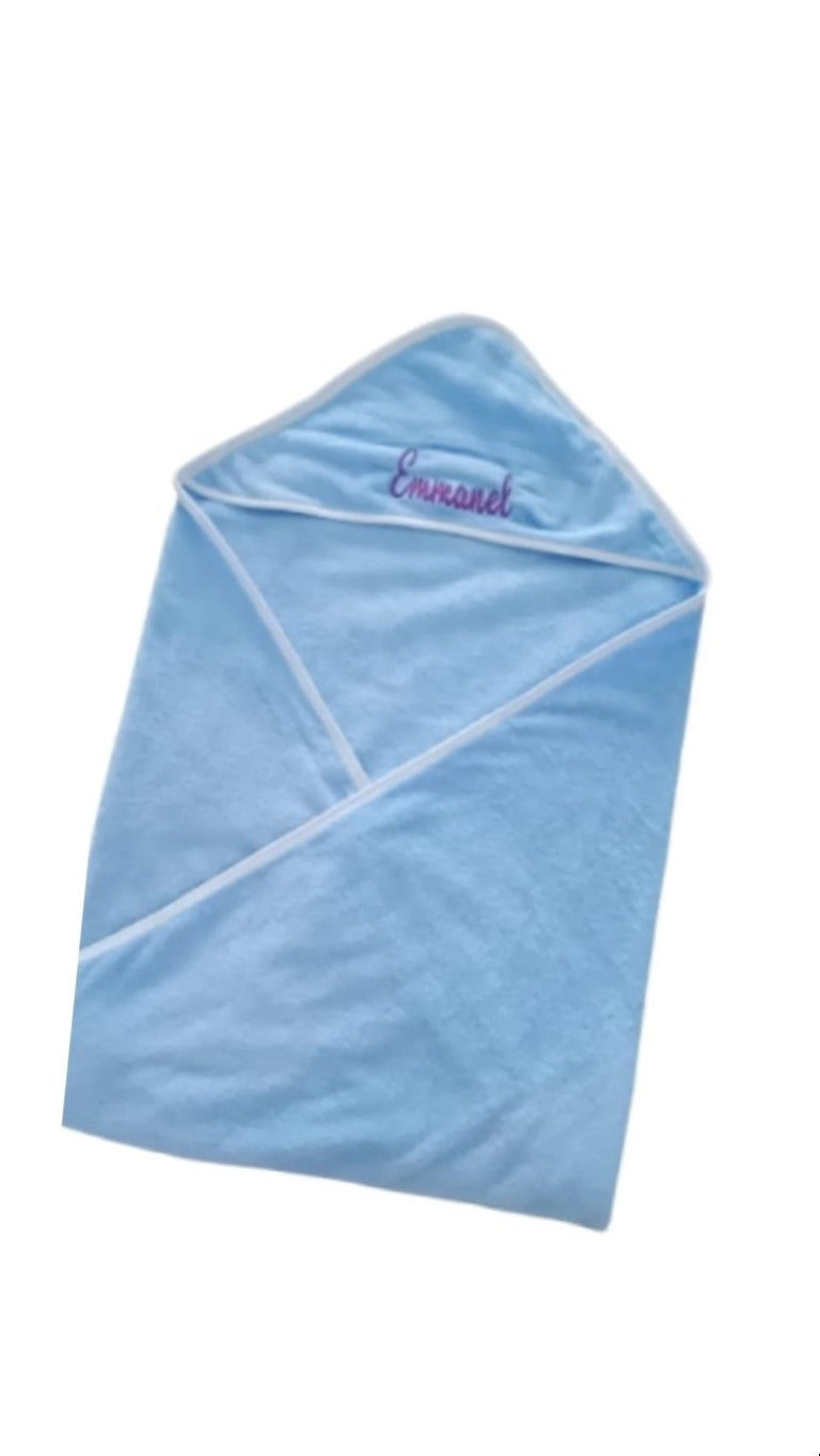 Hooded baby blanket swaddle bath towel blanket