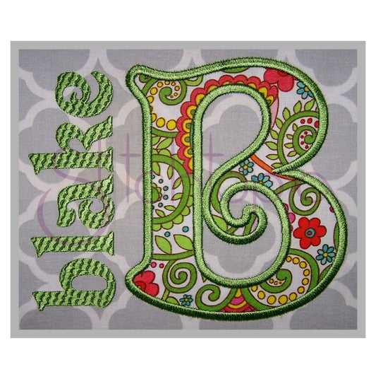 Applique Embroidery Towel