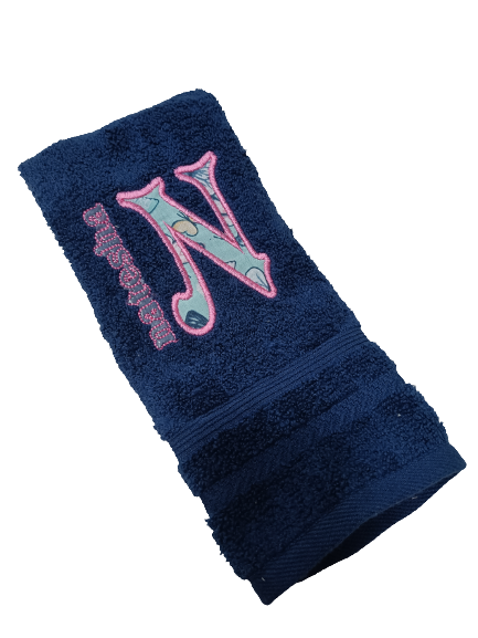 Applique Embroidery Towel